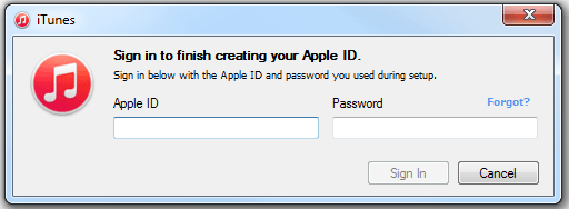 In iTunes, sign in to finish creating your iTunes Japan Apple ID. DONE!